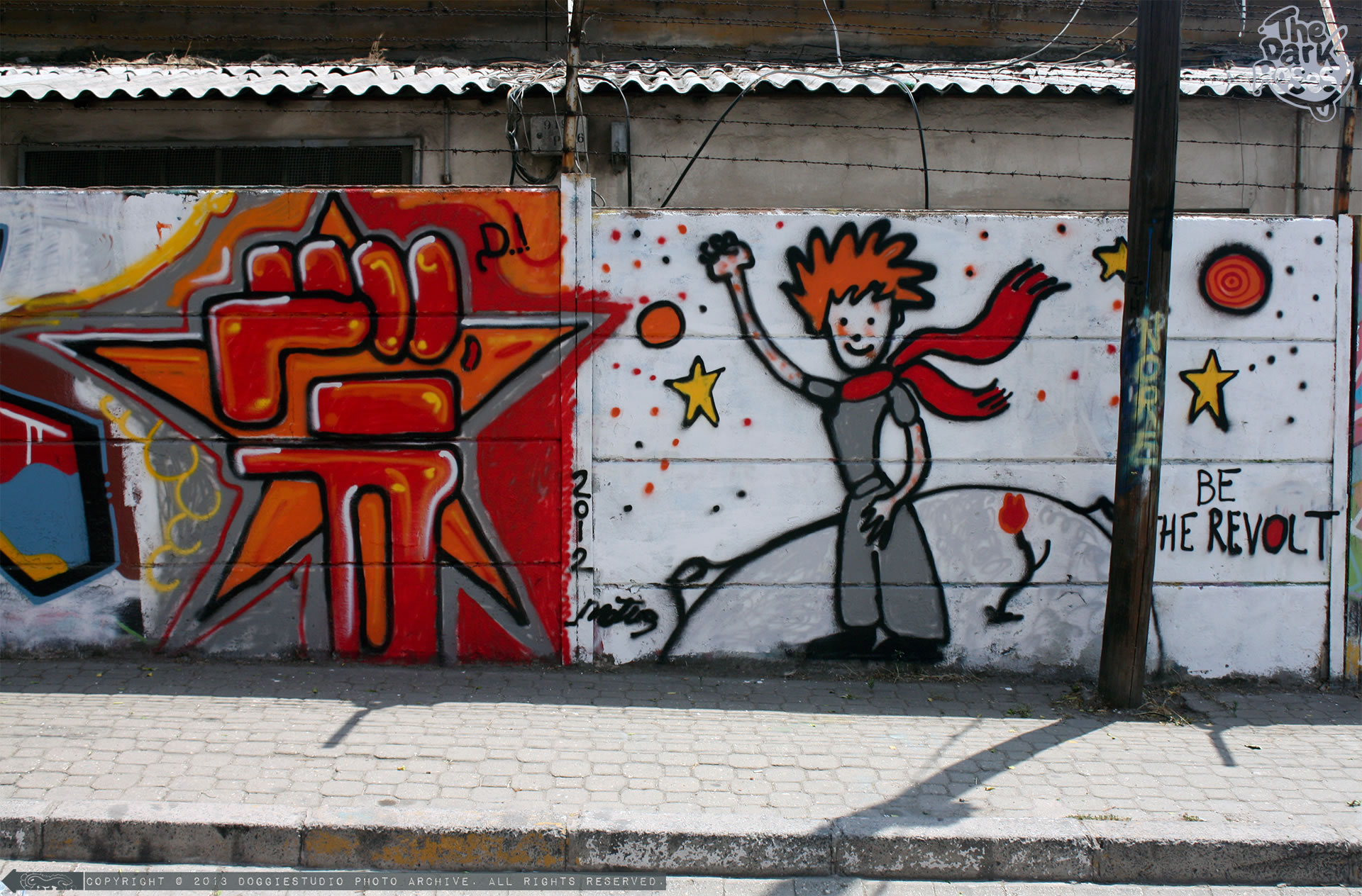 ★ BE THE REVOLT LITTLE PRINCE ★ by Deniz and Motus - The Dark Roses - Zeytinburnu, Istanbul, Turkey 18. July 2012